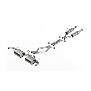 Borla | Cat-Back Exhaust System - S-Type - Grand Cherokee / Grand Cherokee L 3.6L 2022-2025