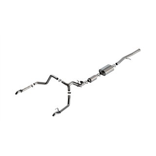 Borla | Cat-Back Exhaust System - S-Type - Silverado 1500 / ZR2 6.2L 2024-2025