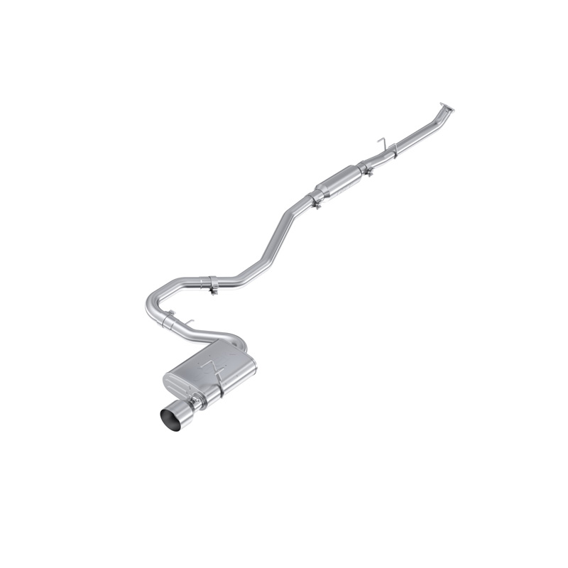 MBRP | MBRP 2.5-inch Cat-Back, Single Rear Exit, AL - Civic 1.5T / 2.0L 2022-2025