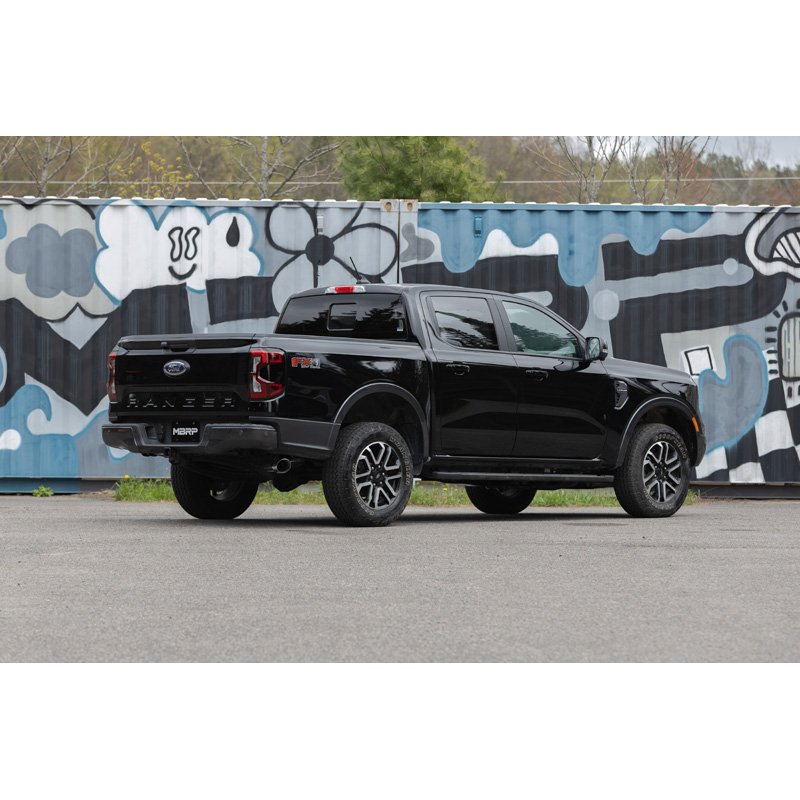 MBRP | MBRP 3inch Cat-Back Exhaust, Single Side Exit, T304 - Ranger 2.3T / 2.7T 2024-2026