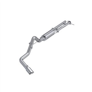 MBRP | MBRP 2.5 inch Cat-Back, 3 inch Single Side Exit, T304 - Ranger Lariat / XLT 2.3T / 2.7T 2024-2026
