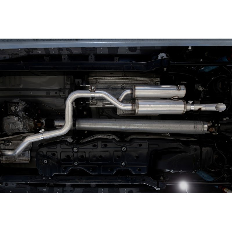 MBRP | MBRP 3in. Pre-Axle Turndown, AL - Tacoma 2.4T 2024-2025