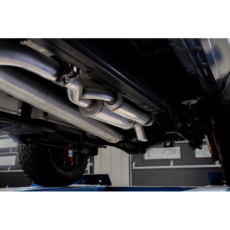 MBRP | MBRP 3in. Pre-Axle Turndown, AL - Tacoma 2.4T 2024-2025