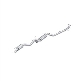 MBRP | MBRP Overland 3-Inch Cat-Back Single Rear High-Clearance Turn Down, T304. - 4Runner / Land Cruiser 2.4T 2024-2026