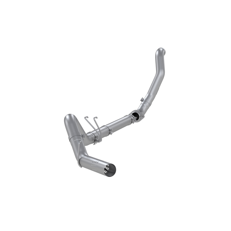 MBRP | MBRP 4in. Filter Back Single Side with Downpipe, AL, No Muffler. - F-250 / F-350 6.4L 2008-2010