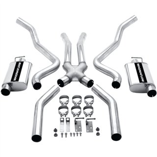 Magnaflow | Street Series Stainless Crossmember-Back System - Challenger / Barracuda 1970-1972