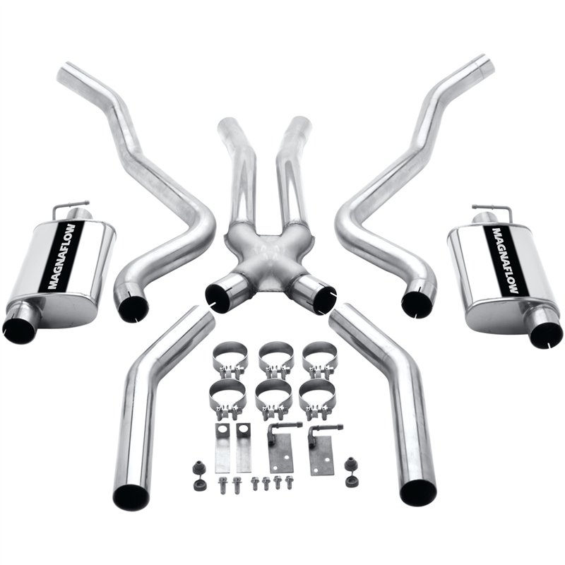 Magnaflow | Street Series Stainless Crossmember-Back System - Challenger / Barracuda 1970-1972