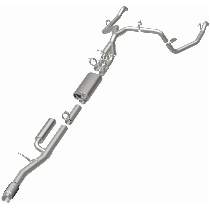 Magnaflow | Overland Series Stainless Cat-Back System - Silverado 1500 / ZR2 6.2L 2024-2025