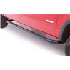 Lund | 3 In Round Bent Nerf Bars Steel Black - Chevrolet / GMC 2000-2013