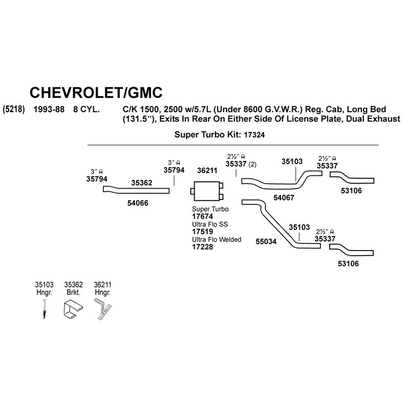 Dynomax | DynoMax Super Turbo Muffler - Chevrolet / Dodge / Ford / GMC 2005-2009