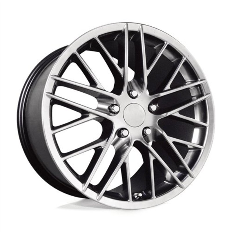 Performance Replicas | PR121 18x9.5 ET56 - HYPER SILVER DARK