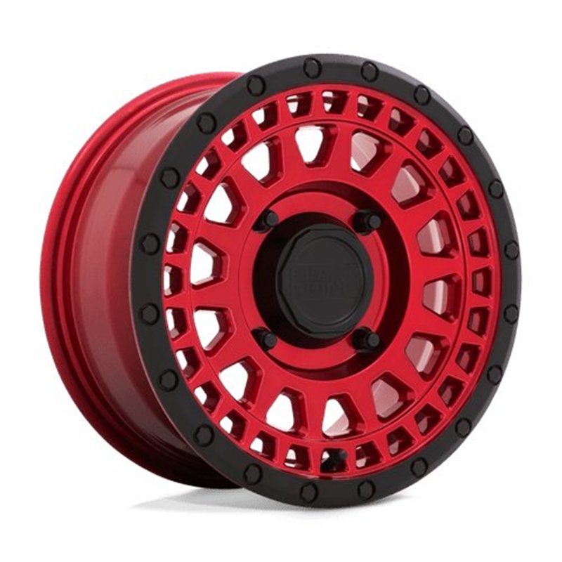 Black Rhino Hard Alloys | PARKER UTV 14x7.0 ET51 - CANDY RED W/ BLACK LIP
