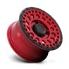 Black Rhino Hard Alloys | PARKER UTV 14x7.0 ET51 - CANDY RED W/ BLACK LIP