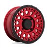 Black Rhino Hard Alloys | PARKER UTV 14x7.0 ET51 - CANDY RED W/ BLACK LIP