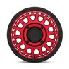 Black Rhino Hard Alloys | PARKER UTV 14x7.0 ET51 - CANDY RED W/ BLACK LIP