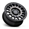 Black Rhino Hard Alloys | SANDSTORM UTV 15x7.0 ET36 - SEMI GLOSS BLACK W/ MACHINED TINT