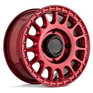 Black Rhino Hard Alloys | SANDSTORM UTV 15x7.0 ET36 - CANDY RED