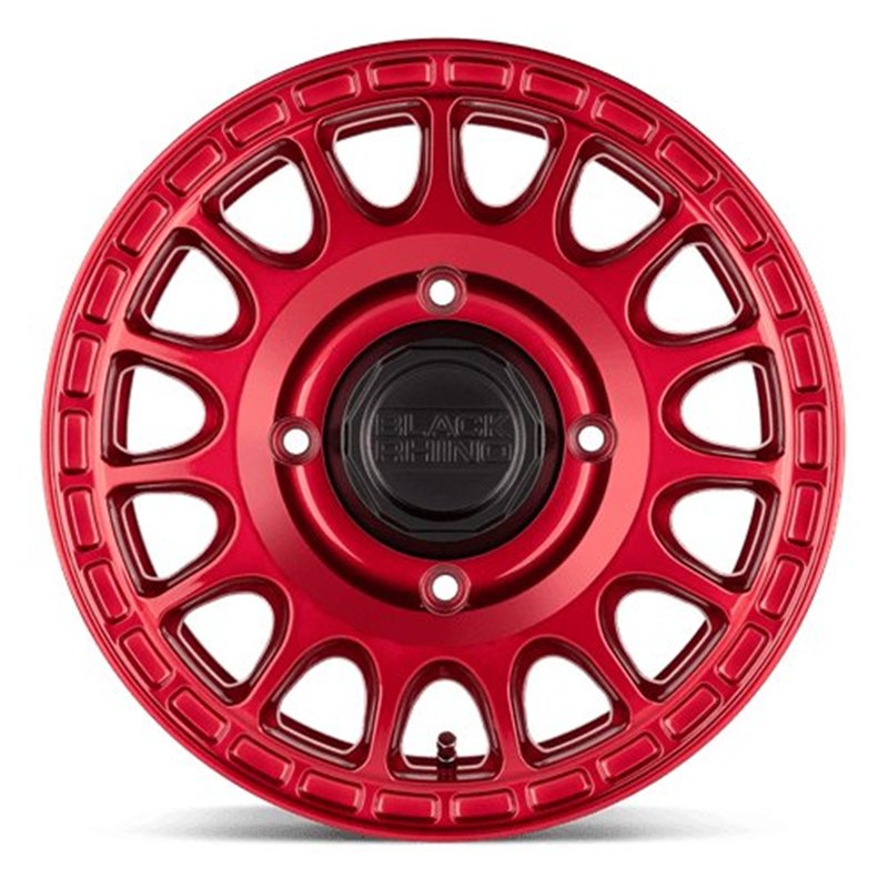 Black Rhino Hard Alloys | SANDSTORM UTV 15x7.0 ET36 - CANDY RED