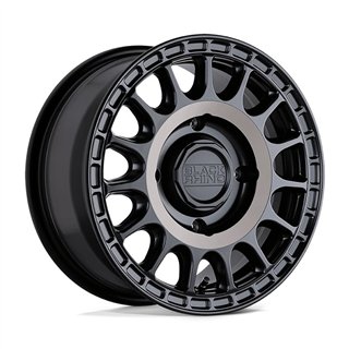 Black Rhino Hard Alloys | SANDSTORM UTV 15x7.0 ET51 - SEMI GLOSS BLACK W/ MACHINED TINT