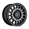 Black Rhino Hard Alloys | SANDSTORM UTV 15x7.0 ET51 - SEMI GLOSS BLACK W/ MACHINED TINT