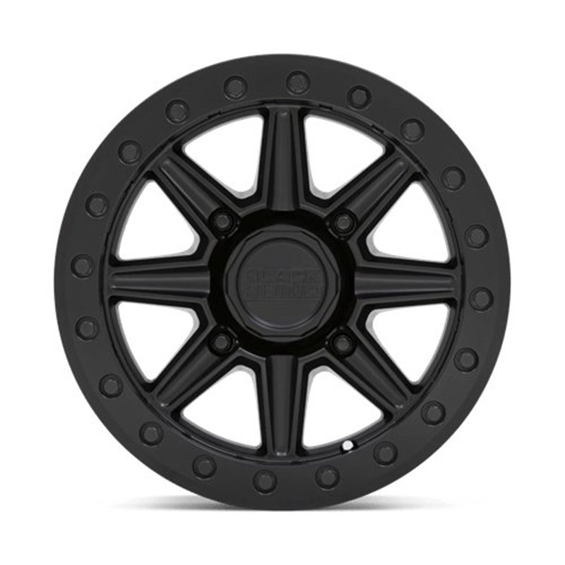Black Rhino Hard Alloys | WEBB UTV BEADLOCK 15x7.0 ET36 - MATTE BLACK