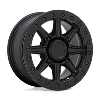 Black Rhino Hard Alloys | WEBB UTV BEADLOCK 15x7.0 ET51 - MATTE BLACK