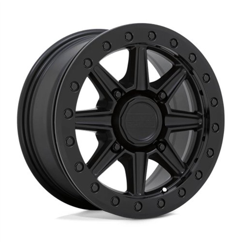 Black Rhino Hard Alloys | WEBB UTV BEADLOCK 15x7.0 ET51 - MATTE BLACK