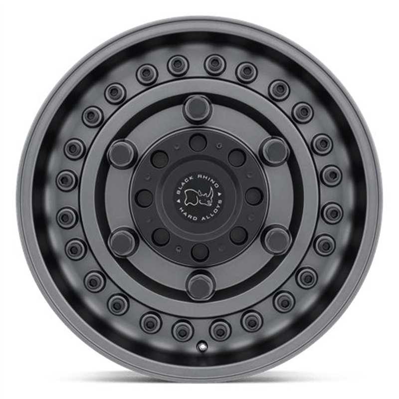 Black Rhino Hard Alloys | ARMORY 16x8.0 ET-10 - GUN BLACK