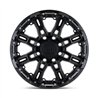 Level 8 | SLINGSHOT 16x8.5 ET10 - MATTE BLACK