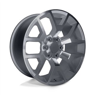 Performance Replicas | PR169 22x9.0 ET28 - SILVER W/ MACHINED SPOKES
