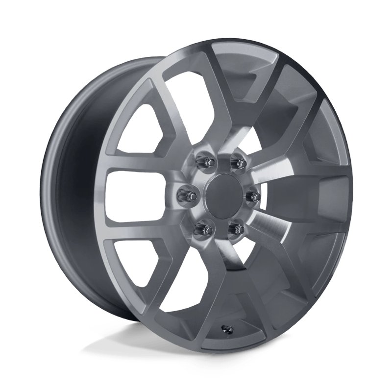 Performance Replicas | PR169 20x9.0 ET27 - SILVER W/ MACHINED SPOKES