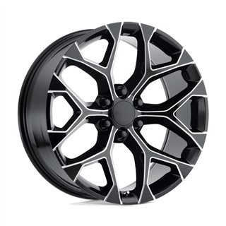 Performance Replicas | PR176 26x10.0 ET24 - GLOSS BLACK MILLED