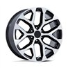 Performance Replicas | PR177 20x9.0 ET24 - GLOSS BLACK MACHINED FACE