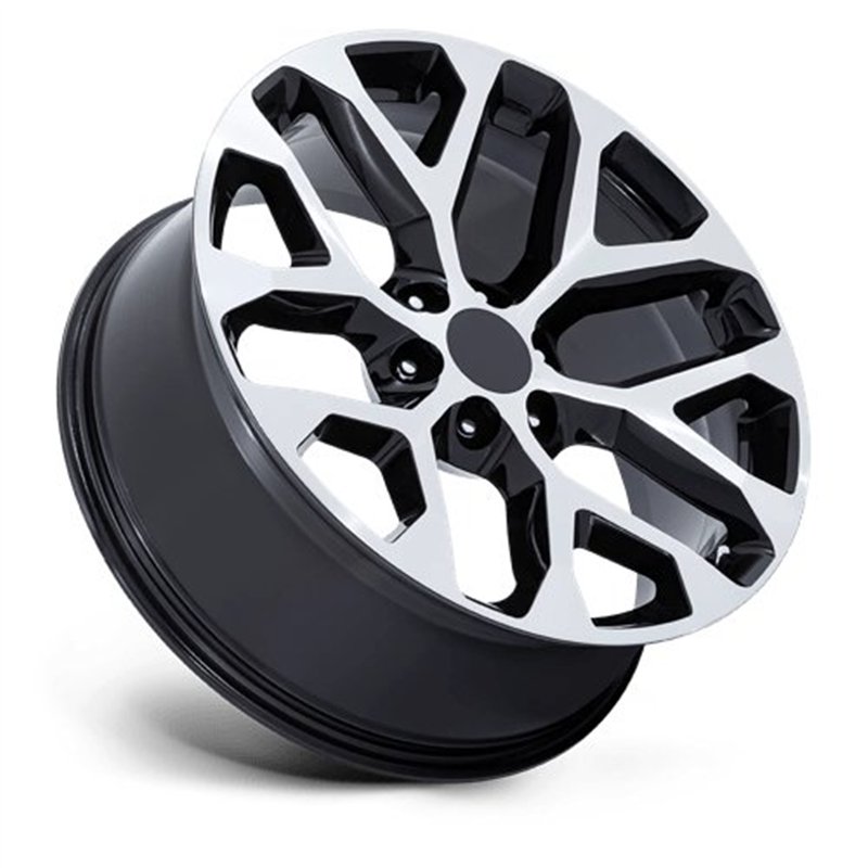 Performance Replicas | PR177 20x9.0 ET24 - GLOSS BLACK MACHINED FACE