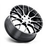 Petrol | P2B 17x8.0 ET35 - GLOSS BLACK W/ MACHINED FACE