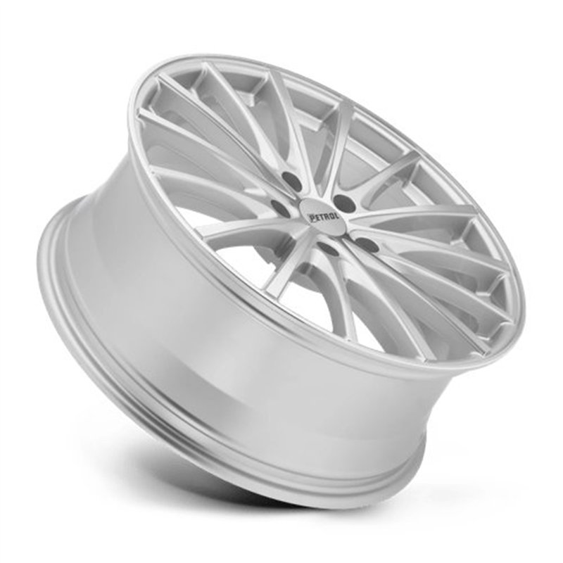 Petrol | P3A 17x8.0 ET40 - SILVER W/ MACHINED CUT FACE