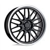 Petrol | P4C 17x8.0 ET40 - GLOSS BLACK W/ MACHINED CUT LIP