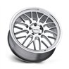 Petrol | P4C 17x8.0 ET40 - SILVER W/ MACHINED FACE & LIP