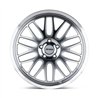 Petrol | P4C 17x8.0 ET40 - SILVER W/ MACHINED FACE & LIP
