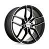 Petrol | P5C 17x8.0 ET40 - GLOSS BLACK W/ MACHINED FACE