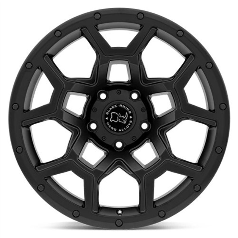 Black Rhino Hard Alloys | OVERLAND 17x8.0 ET30 - MATTE BLACK