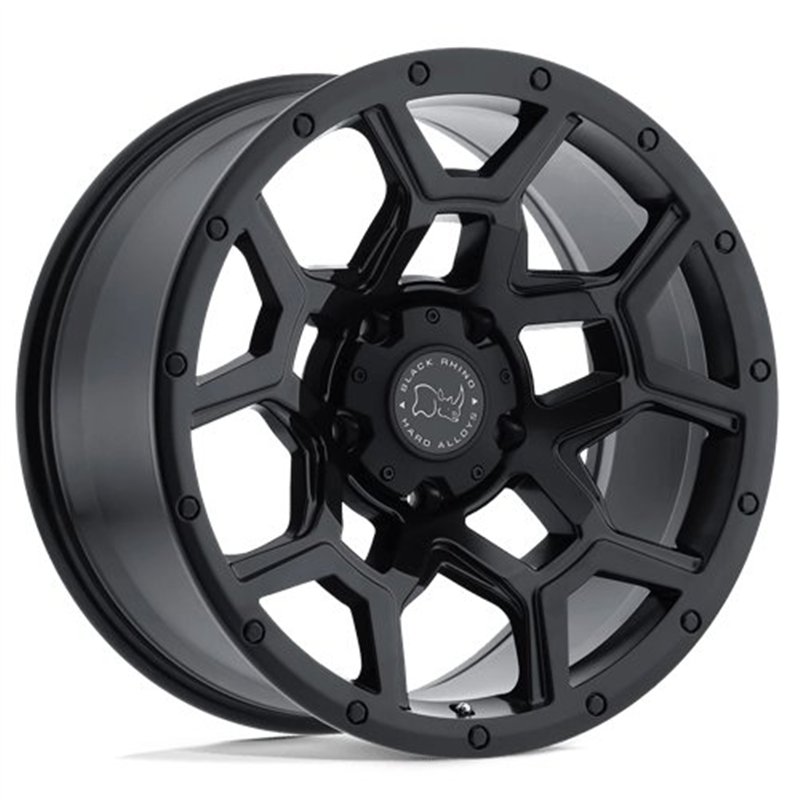 Black Rhino Hard Alloys | OVERLAND 17x8.0 ET35 - MATTE BLACK