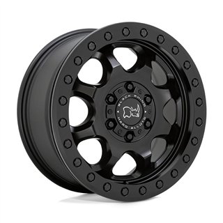 Black Rhino Hard Alloys | VENTURE BEADLOCK 17x8.0 ET38 - MATTE BLACK