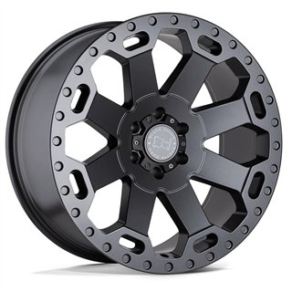Black Rhino Hard Alloys | WARLORD 17x8.0 ET35 - MATTE GUNMETAL