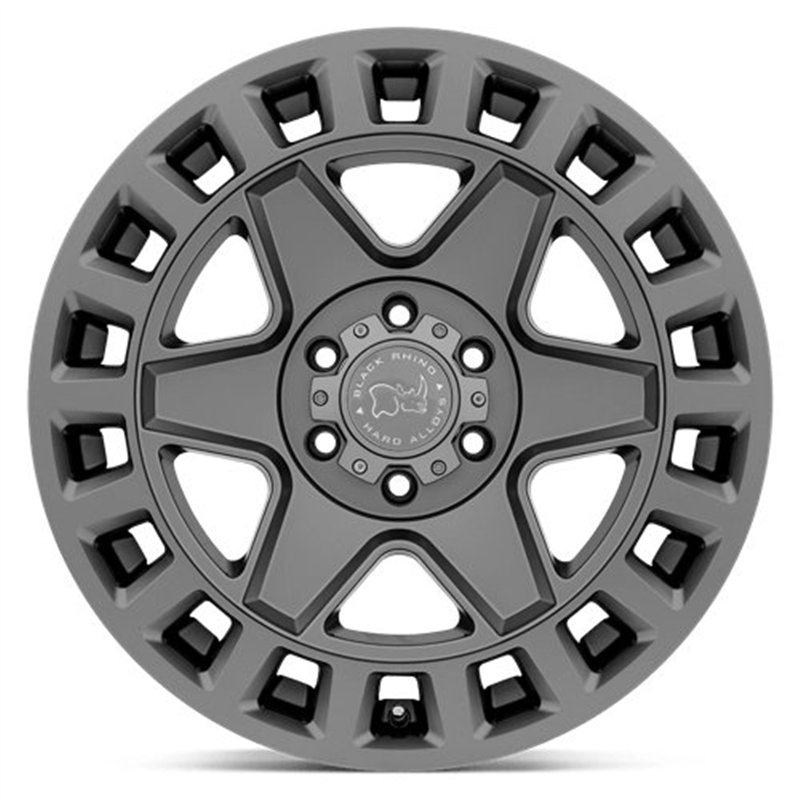 Black Rhino Hard Alloys | YORK 17x8.0 ET35 - MATTE GUNMETAL