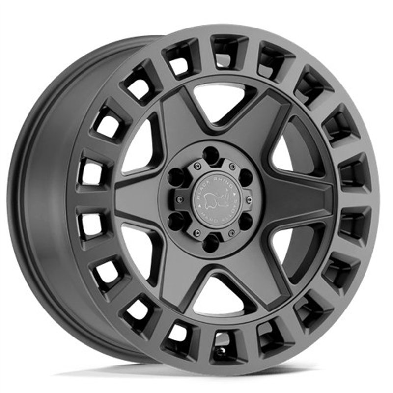 Black Rhino Hard Alloys | YORK 17x8.0 ET52 - MATTE GUNMETAL