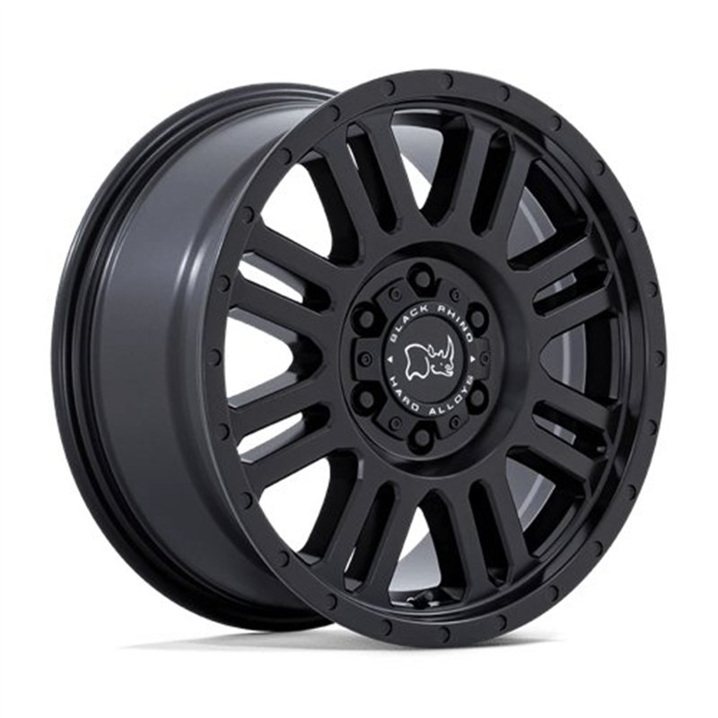 Black Rhino Hard Alloys | YELLOWSTONE 17x8.0 ET45 - MATTE BLACK