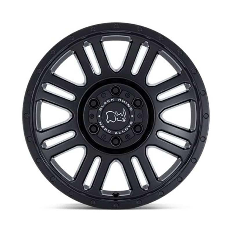 Black Rhino Hard Alloys | YELLOWSTONE 17x8.0 ET45 - MATTE BLACK