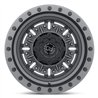Black Rhino Hard Alloys | ABRAMS 17x8.5 ET-18 - TEXTURED MATTE GUNMETAL