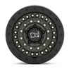 Black Rhino Hard Alloys | BARRICADE 17x8.5 ET0 - OLIVE DRAB GREEN W/ BLACK ROCK GUARD